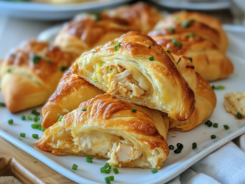 Chicken Stuffed Crescent Rolls Recipe
