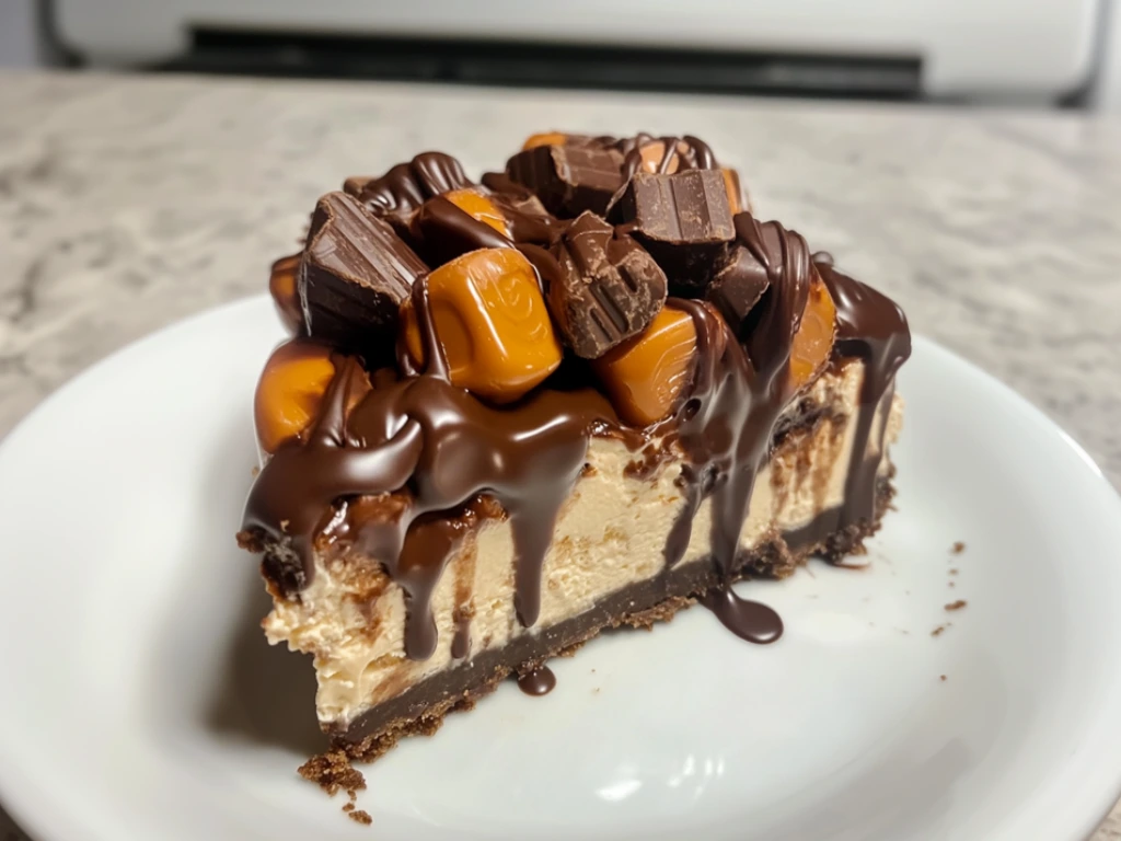 Reeses Butter Dream Cheesecake