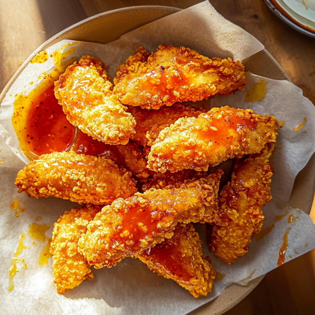 Crispy Baked Honey Buffalo Chicken