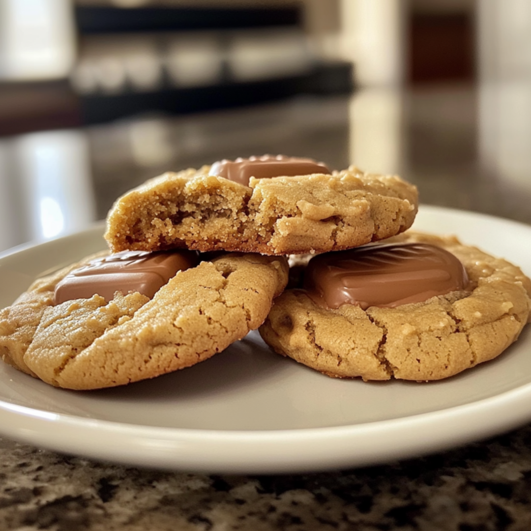 Triple Peanut Butter Cookies