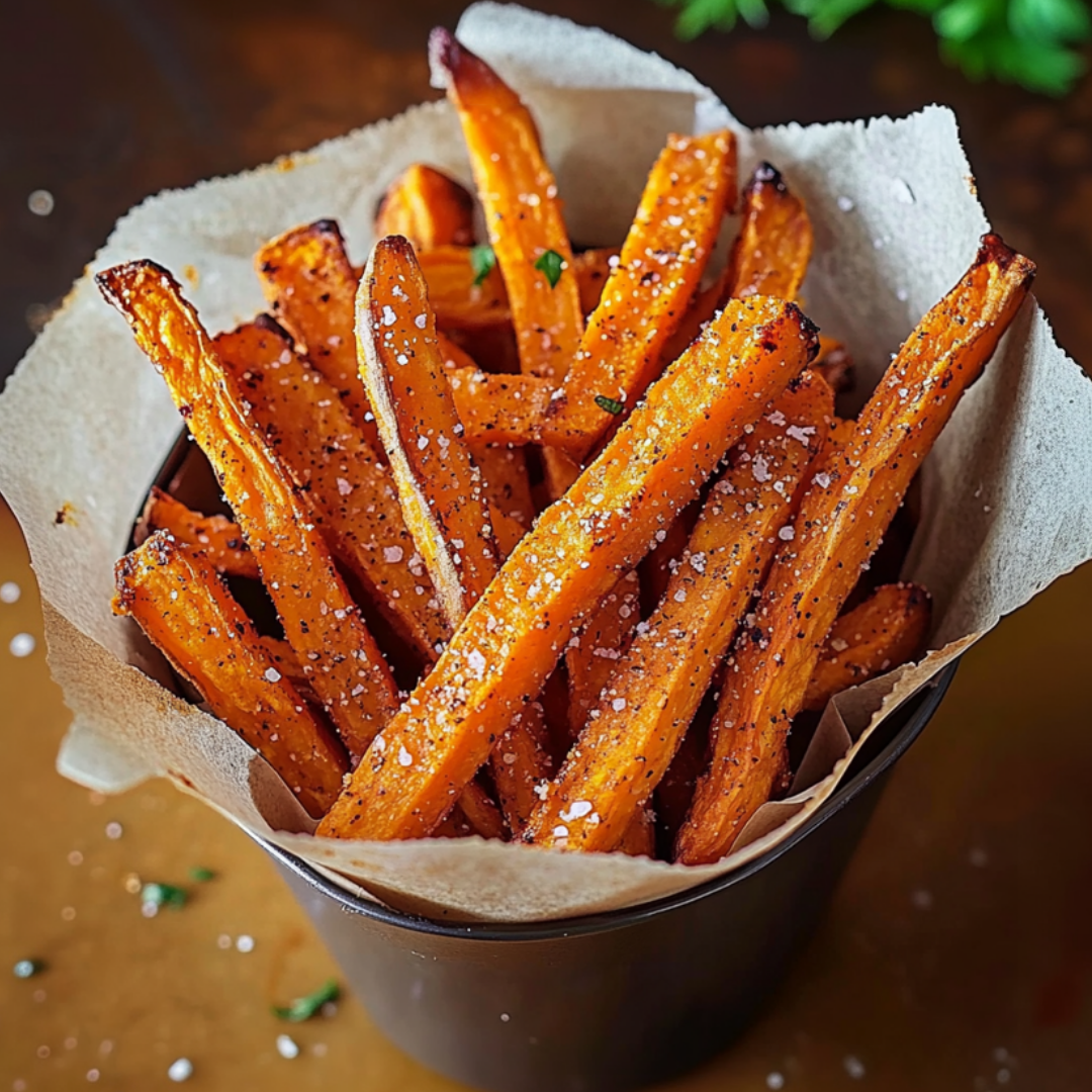 Crispy Oven Baked Sweet Potato Fries