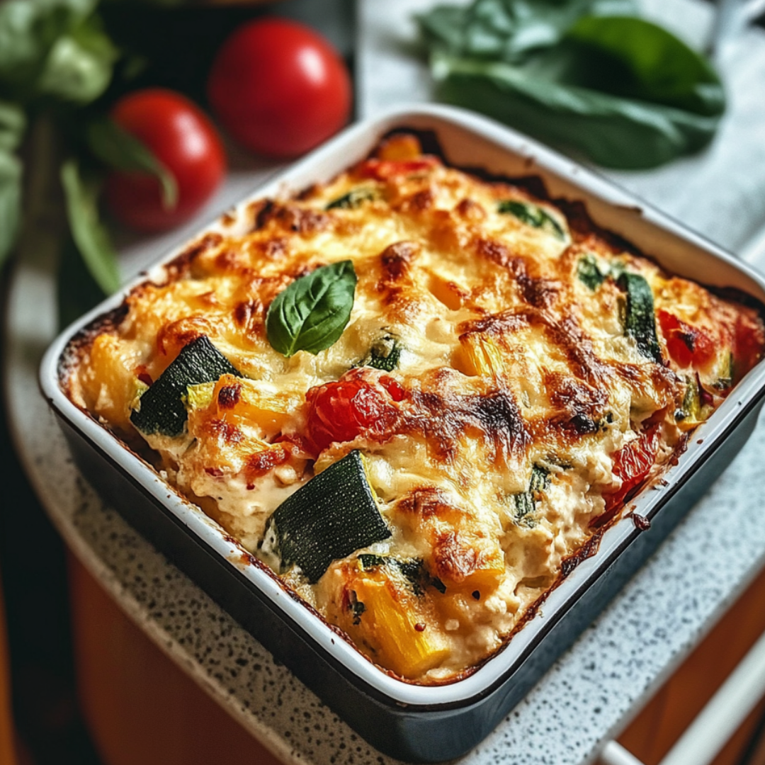 Cottage Cheese and Veggie Bake
