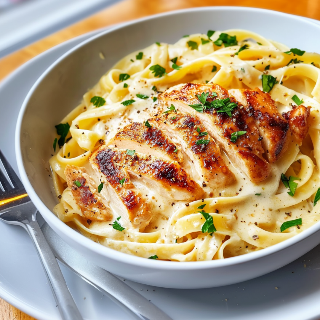 Chicken Fettuccine Alfredo