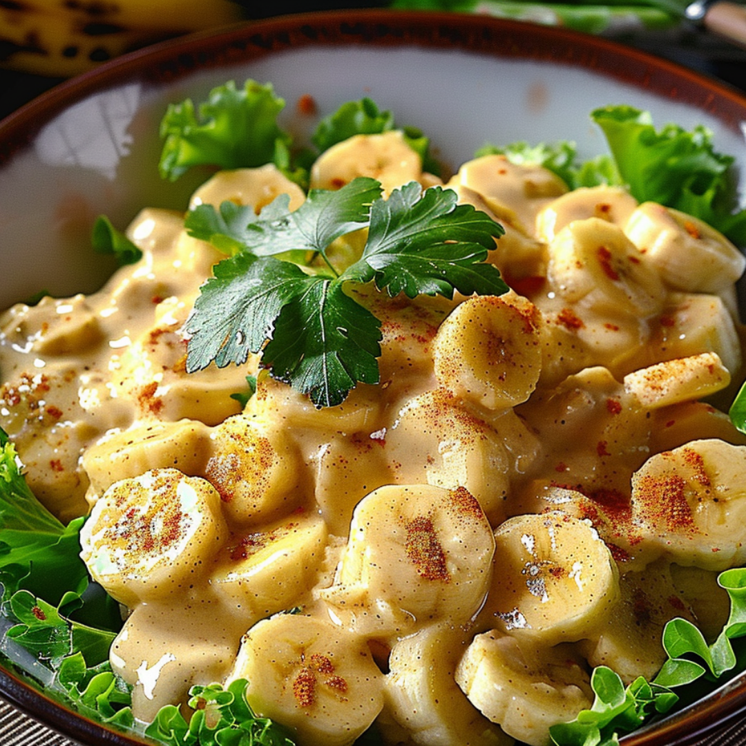 Curried Banana Salad
