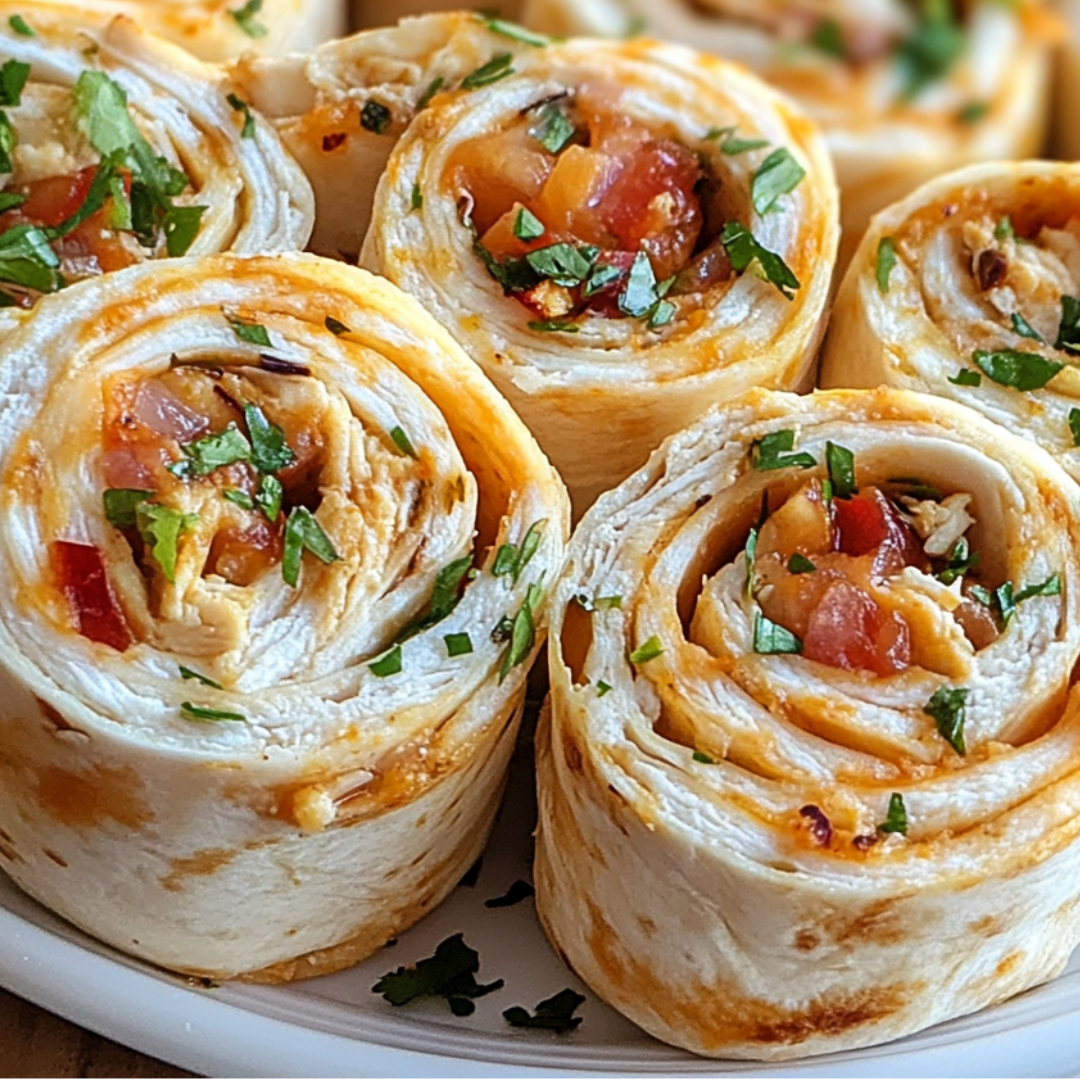 Mexican Chicken Pinwheels