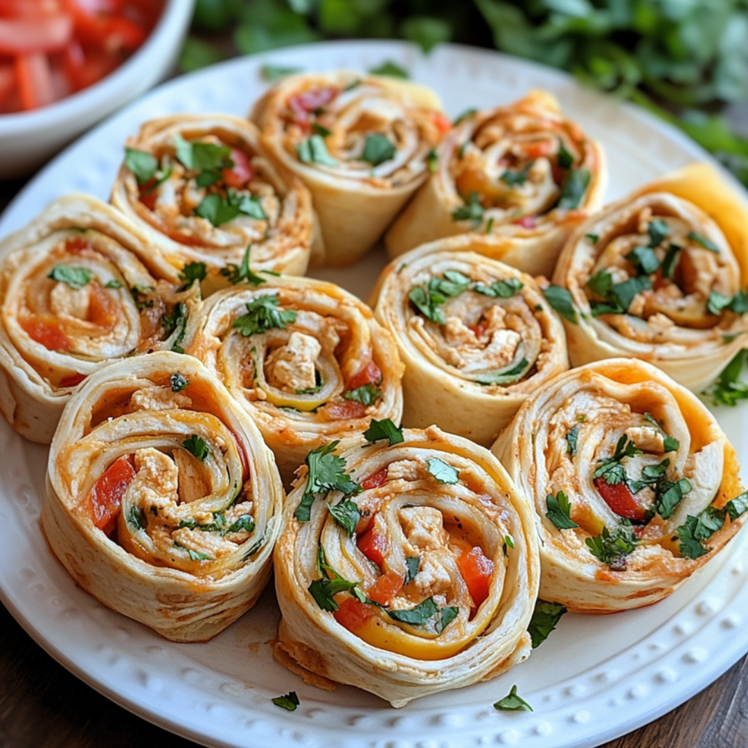 Mexican Chicken Pinwheels