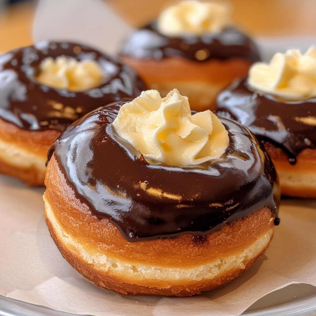 Boston Cream Donuts
