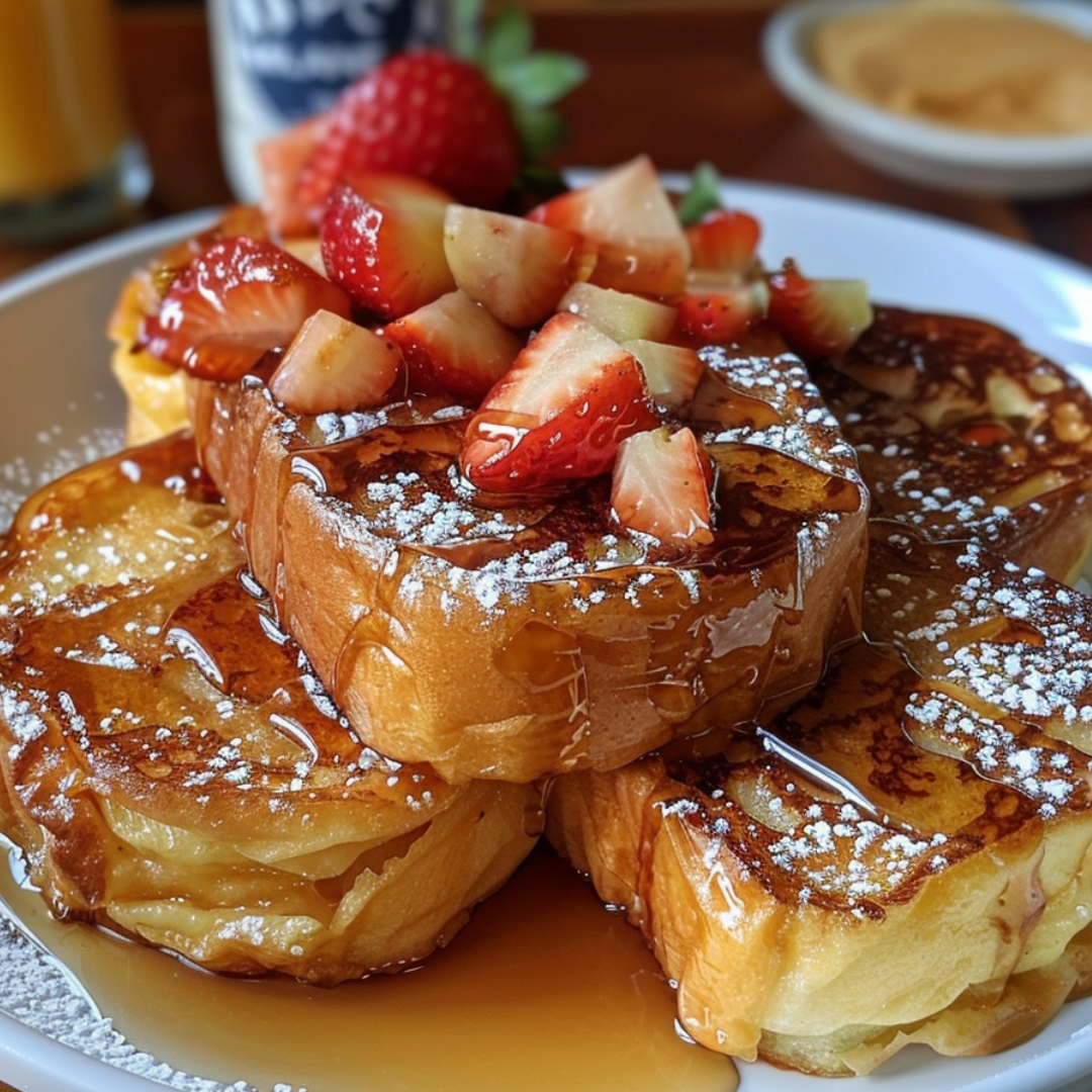 Hawaiian Roll French Toast