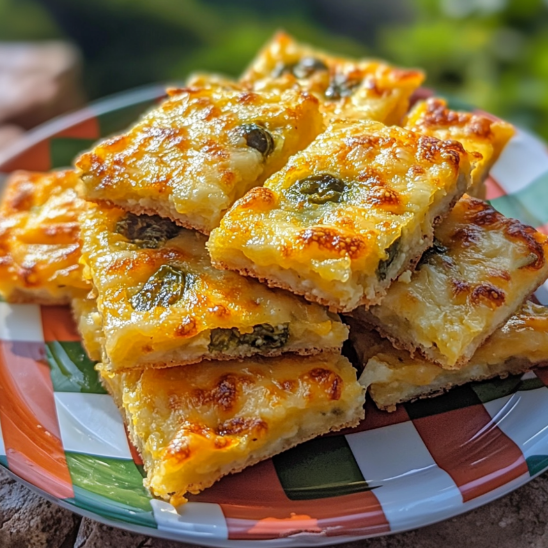 Jalapeño Cheese Squares