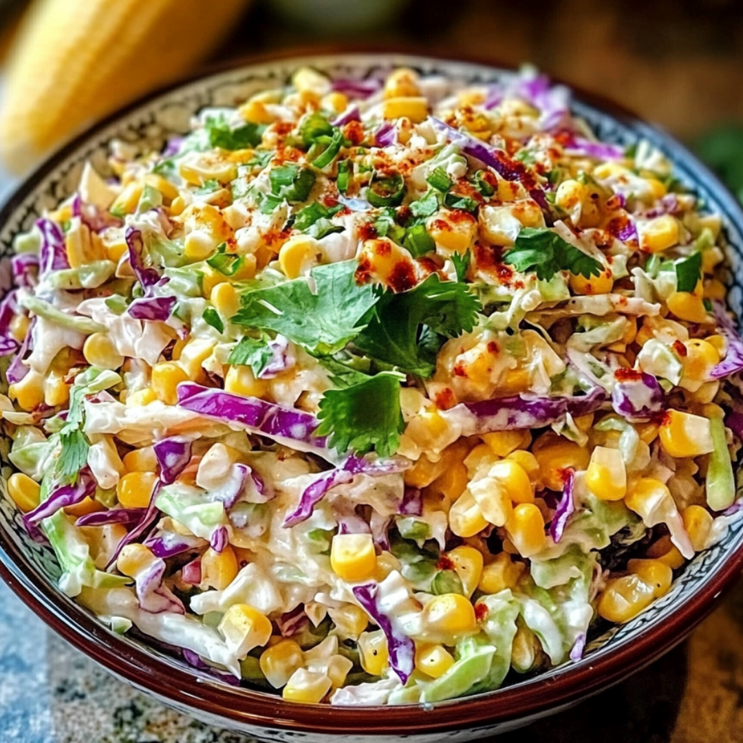 Mexican Street Corn Coleslaw