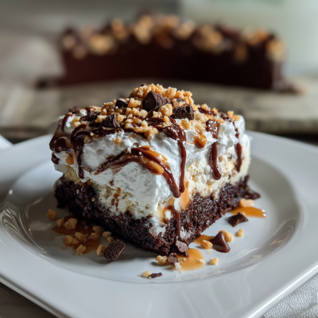 Brownie Ice Cream Cake