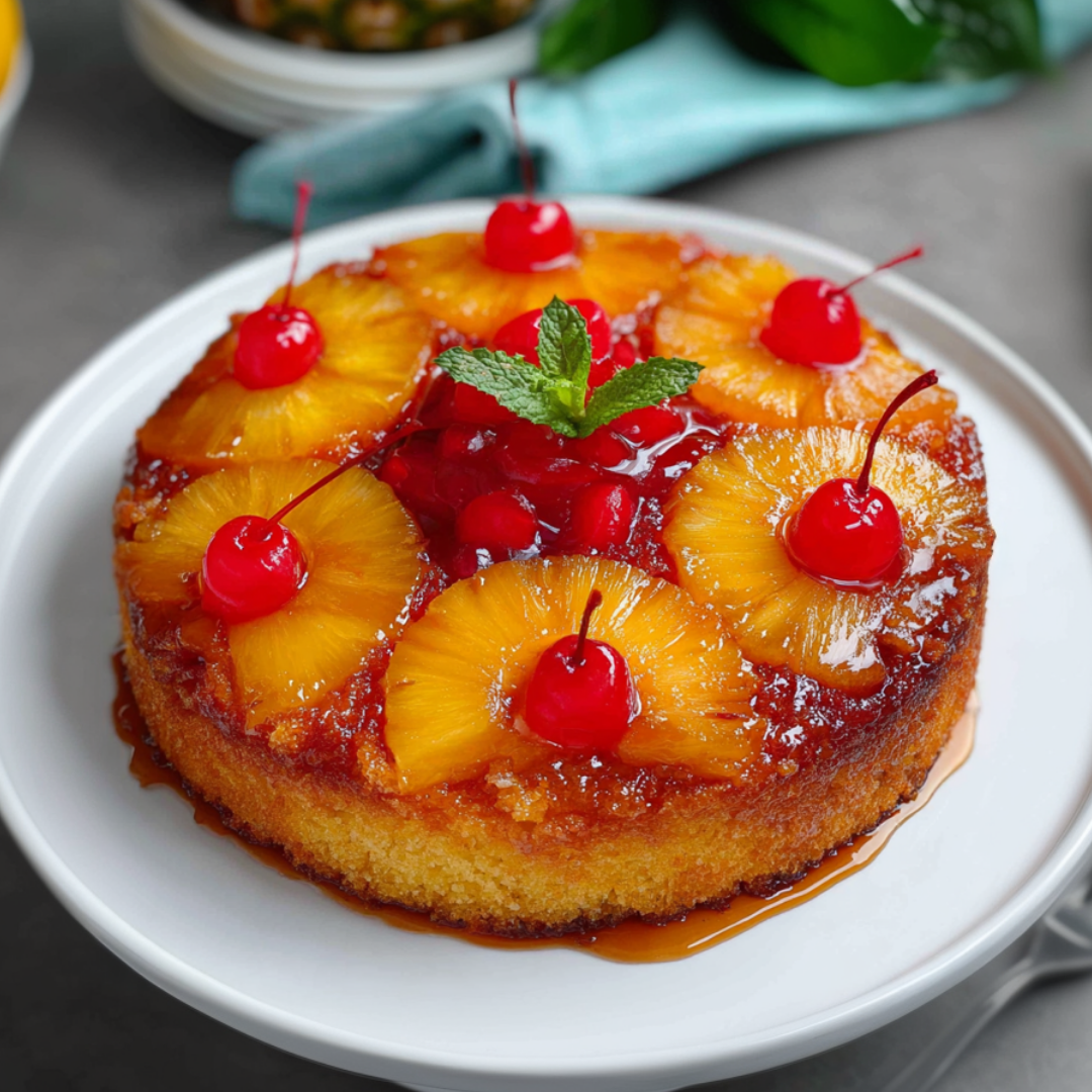 Pineapple Upside Down Cake