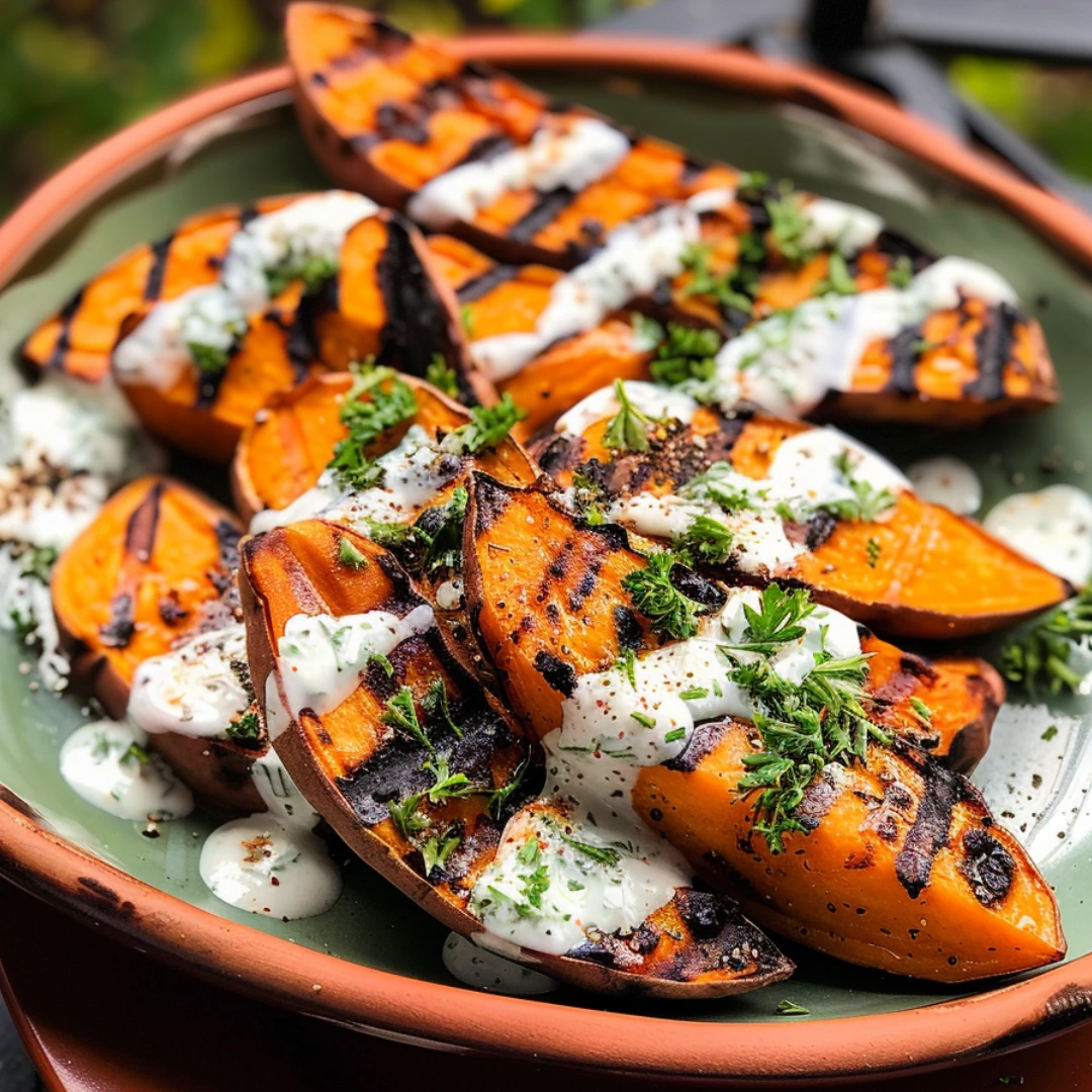 Grilled Sweet Potatoes