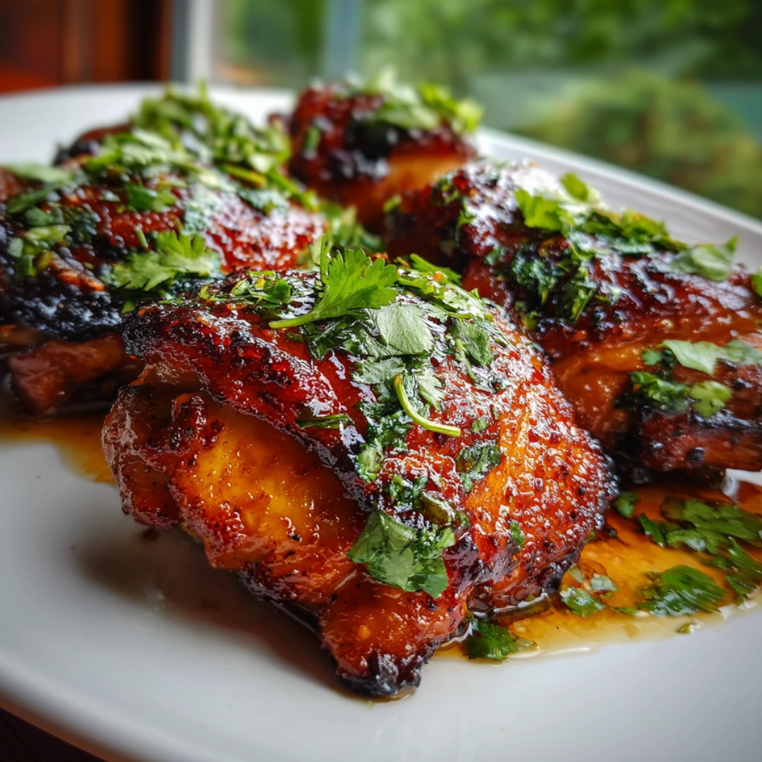 Honey Chipotle Chicken Thighs