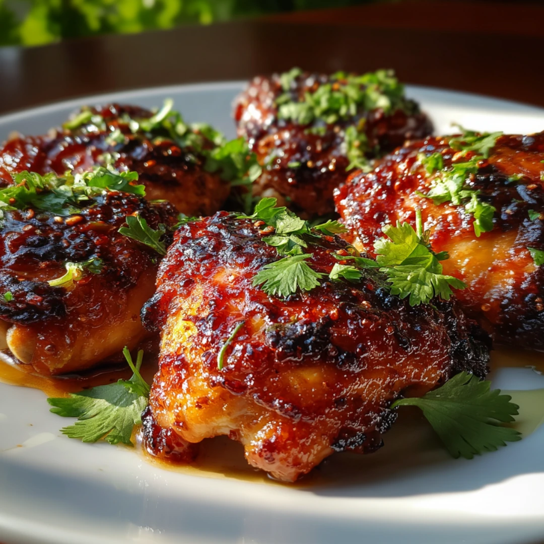 Honey Chipotle Chicken Thighs