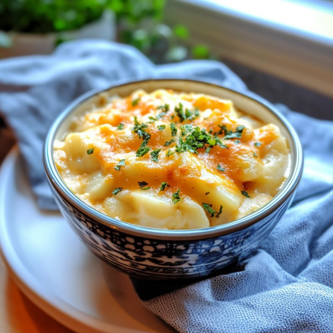 Crockpot Cheesy Potatoes