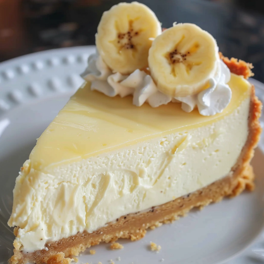 Banana Cream Cheesecake