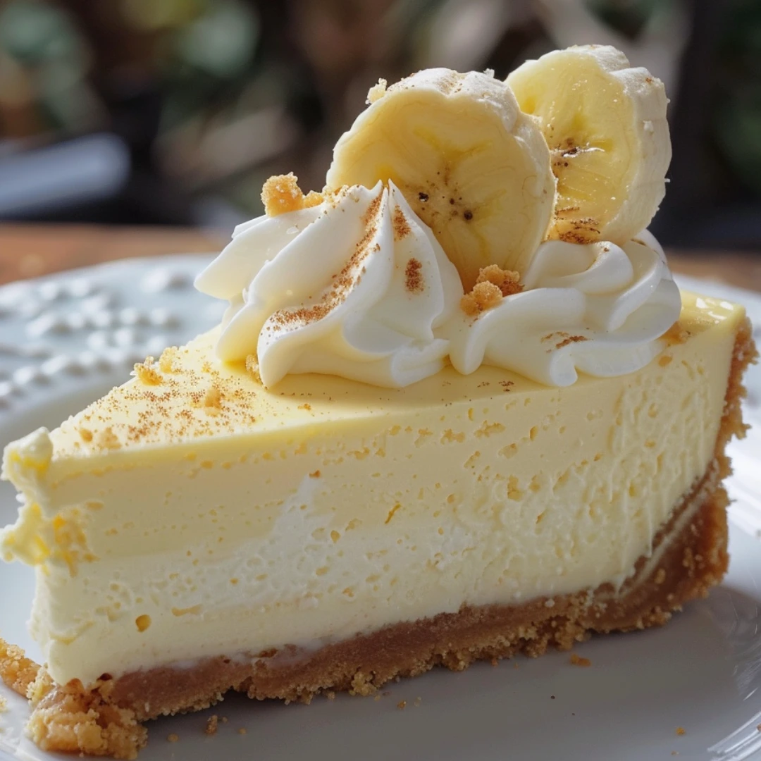 Banana Cream Cheesecake